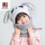 Gorro + bufanda para niños y adultos